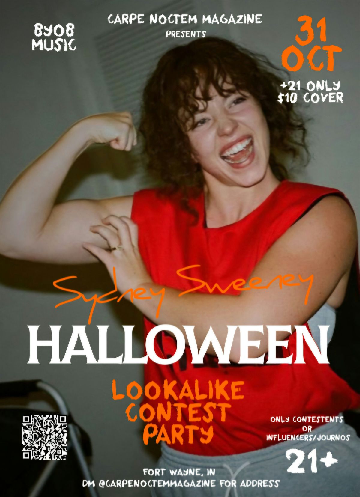 Sydney Sweeney Lookalike Halloween Party