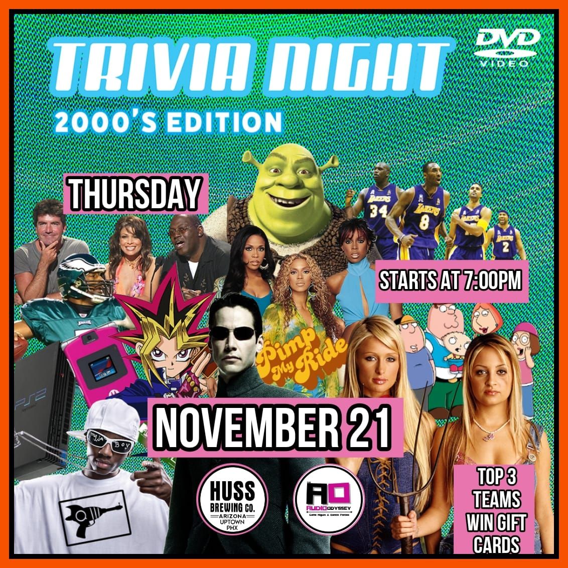 Trivia Night 2000\u2019s Edition 