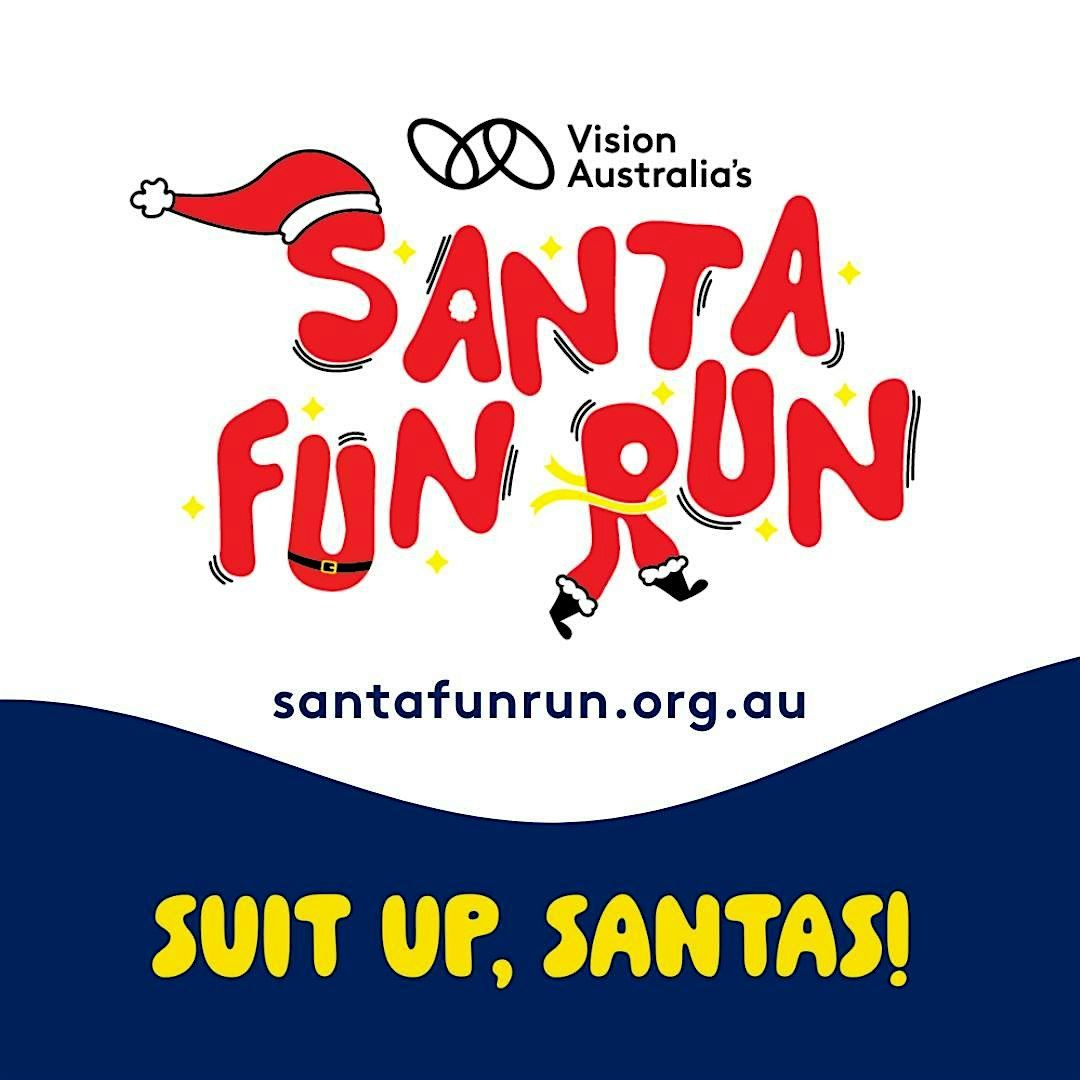 Vision Australia's Santa Fun Run