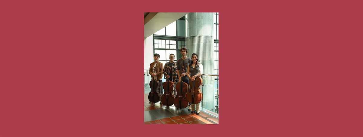 Edendale Up Close presents cello quartet Splntrd Wood