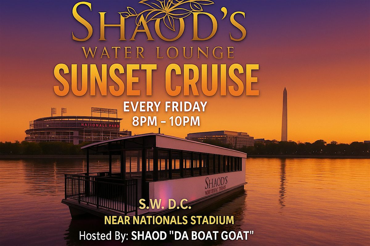 Shaod's Water Lounge " R & B Water Vibez Cruise" (Boat  Indoors w\/Heat)