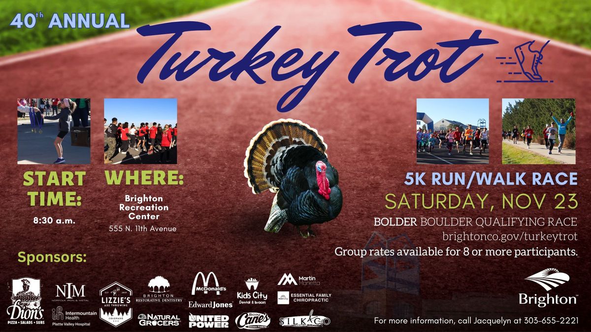 40th Anniversary Turkey Trot 5k Race