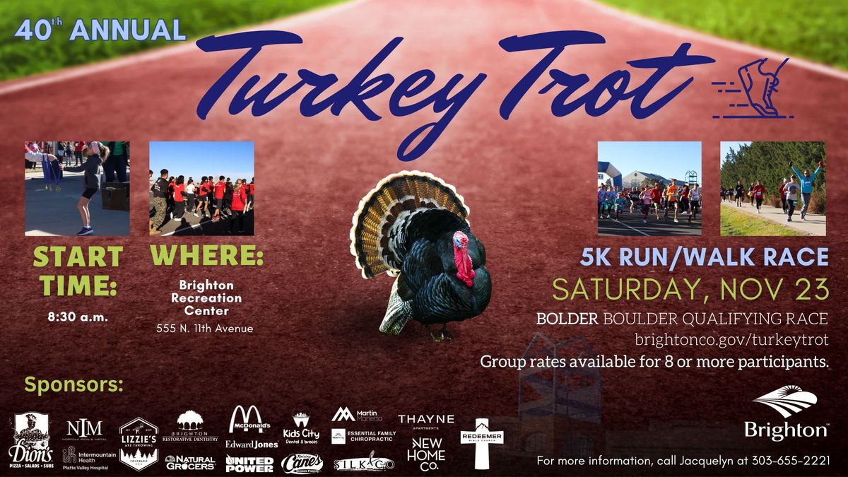 40th Anniversary Turkey Trot 5k Race