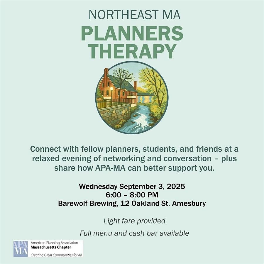 Northeast Mass Planners Therapy