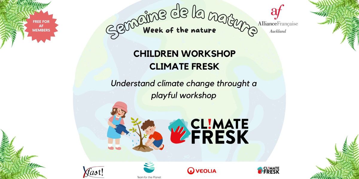 Children workshop - climate fresk in English