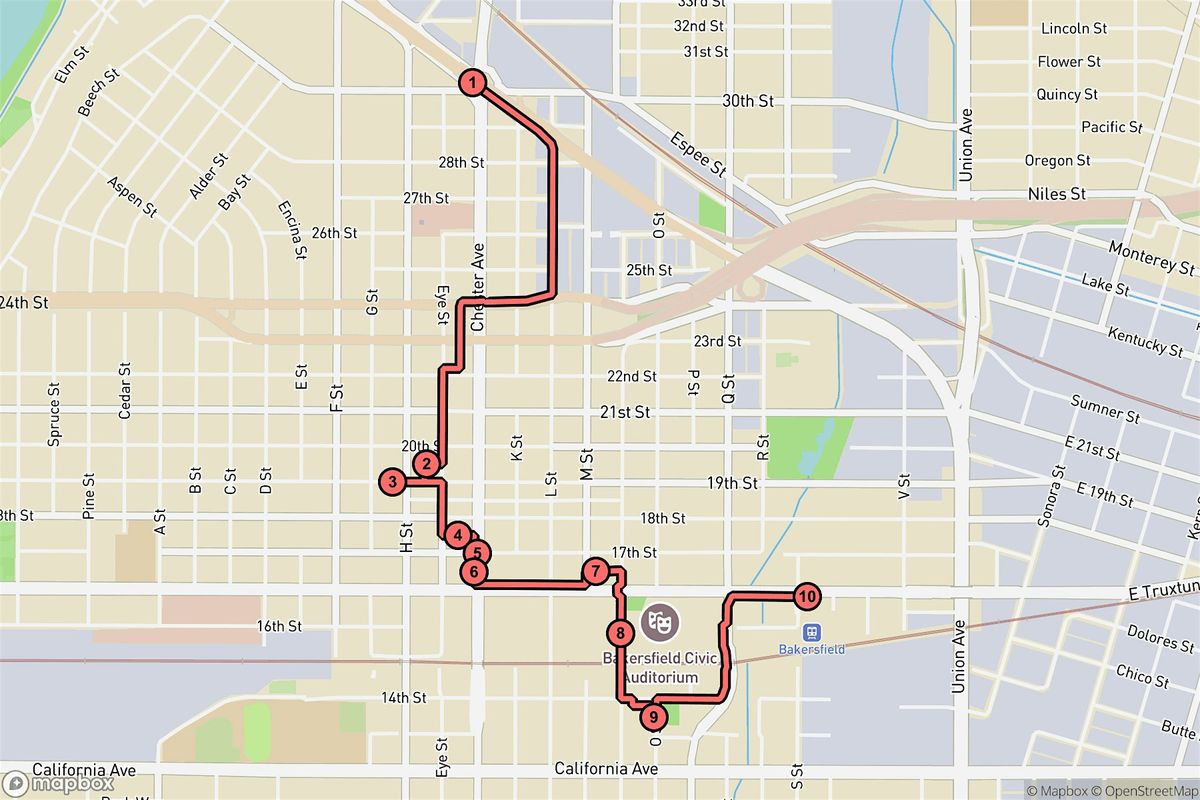 Bakersfield Audio Tour: Landmarks, Legends, and Downtown Echoes