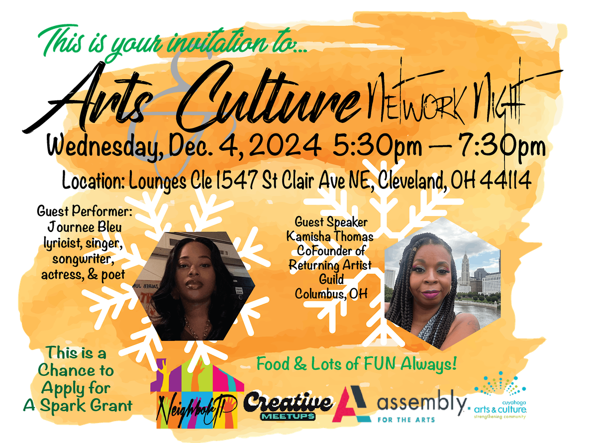 Arts and Culture Network Night