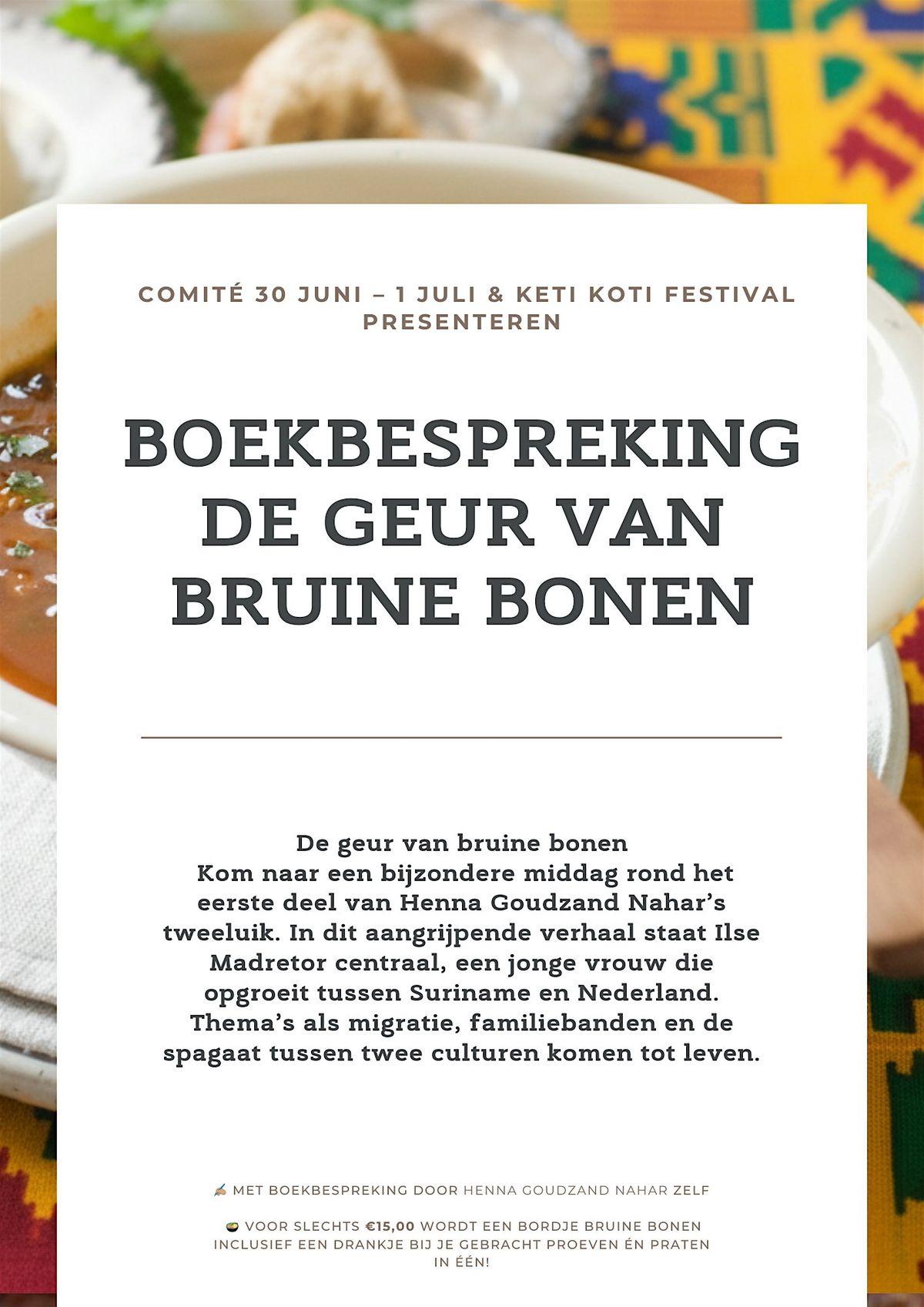 Boekbespreking: De geur van bruine bonen