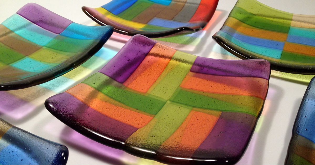 Fused Glass Plate Making
