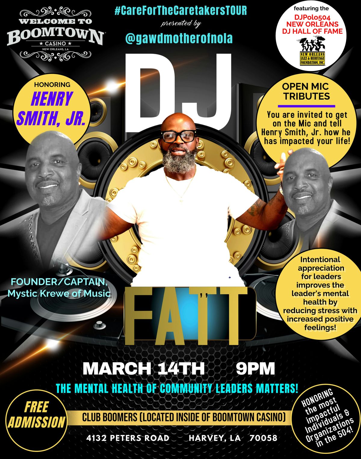 CITYWIDE TRIBUTE to HENRY SMITH JR. featuring DJ FATT