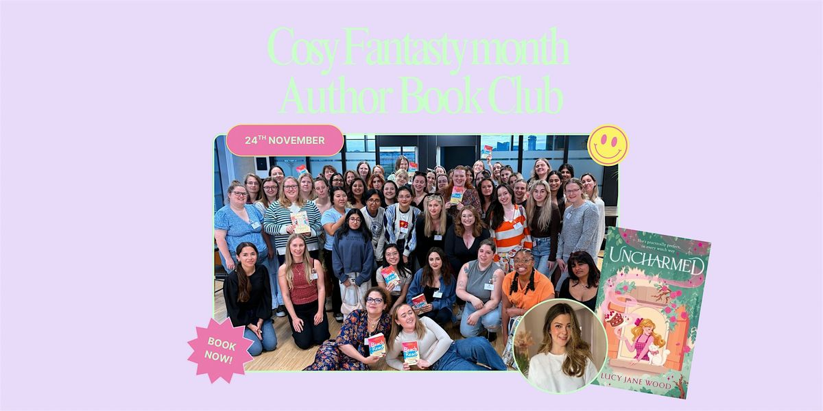 Uncharmed Book Club with Lucy Jane Wood at the Book Elephant