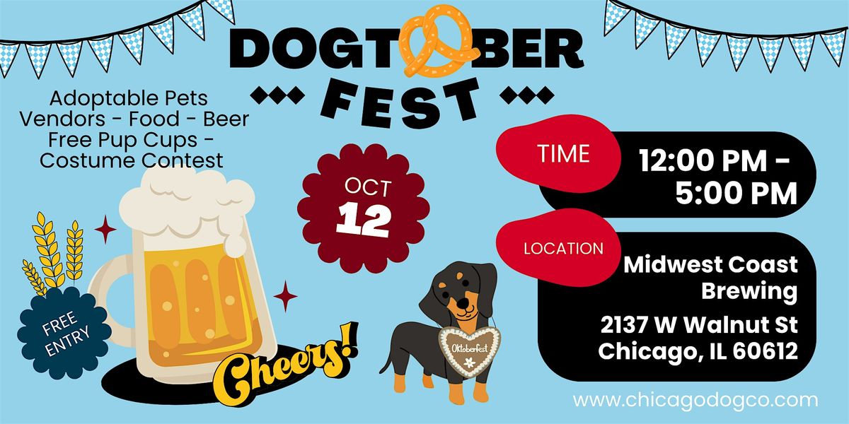 Dog Friendly Market hosted by Chicago Dog Co. at Midwest Coast Brewing