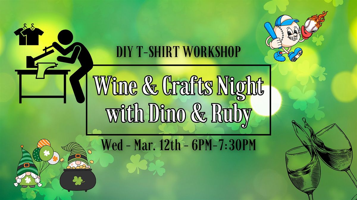 Wine & Crafts Night: DIY Shirt Workshop @ Hanovers Pflugerville