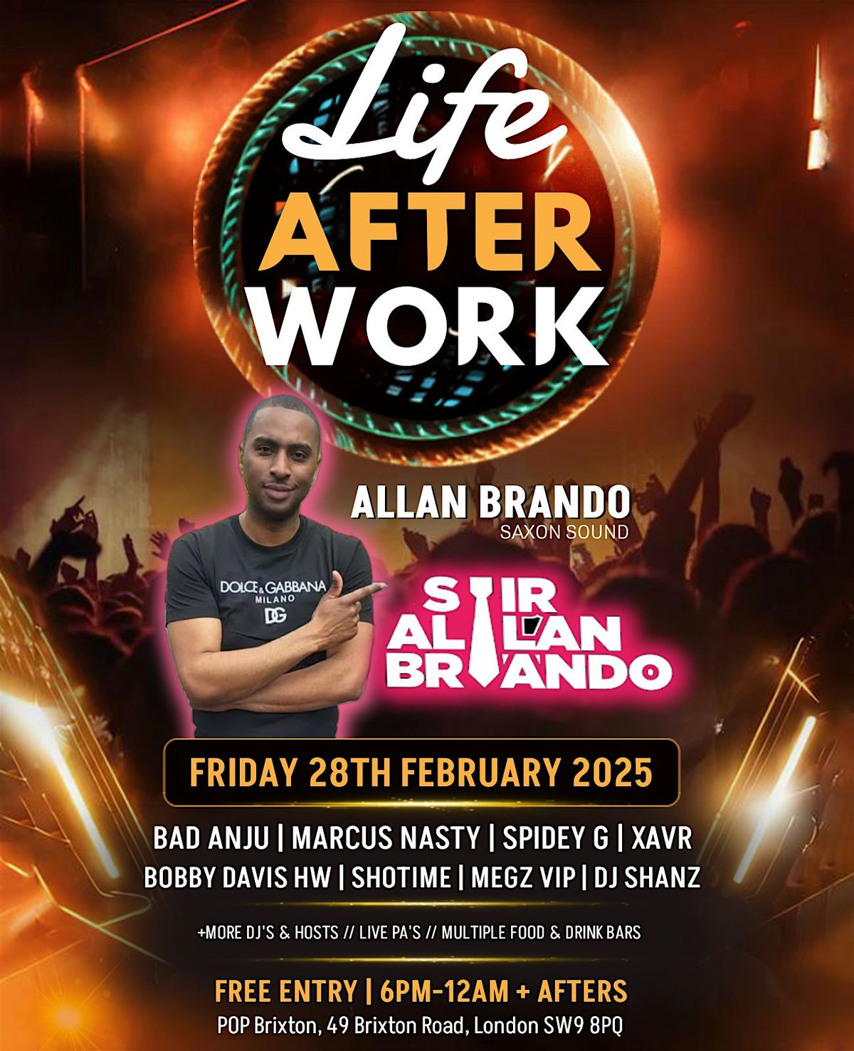 Life After Work @POP Brixton (Free Tickets)