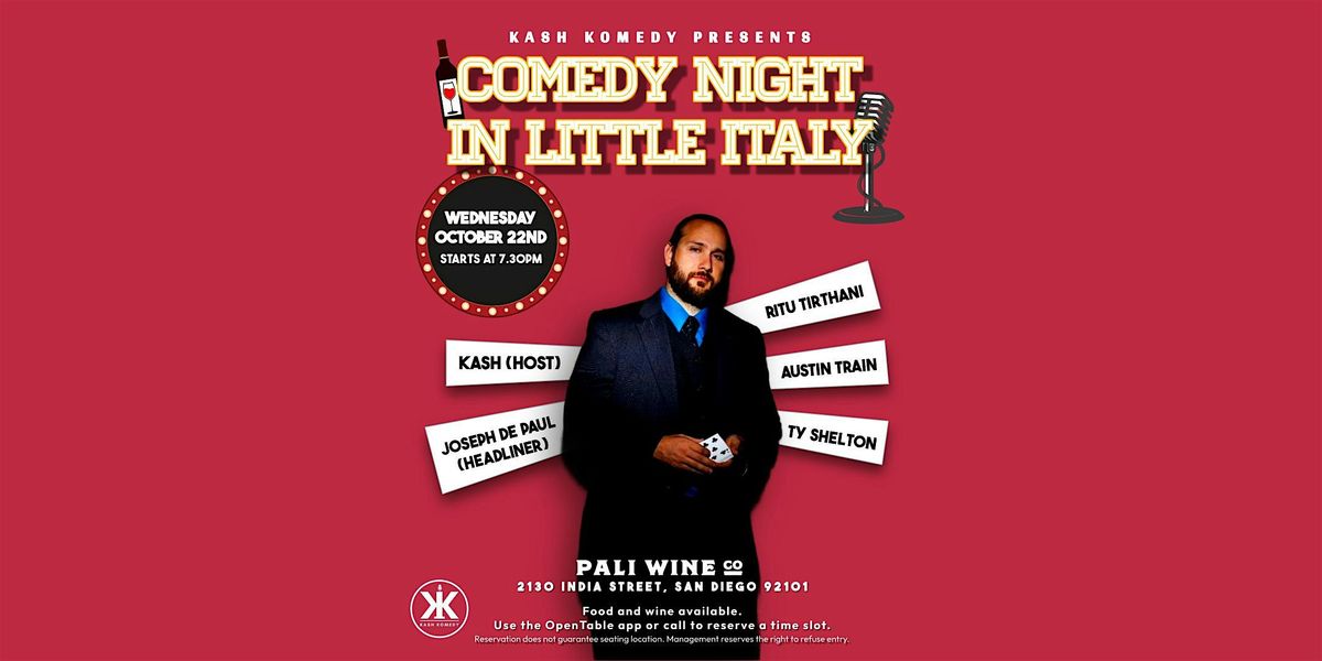 Comedy Night in Little Italy