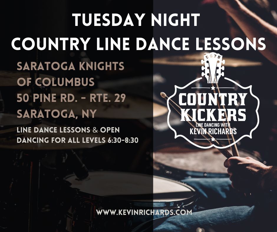 Tuesday Night Line Dance Lessons - Saratoga Knights Of Columbus