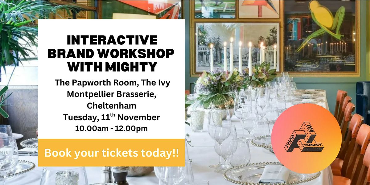 Interactive Brand Workshop with Mighty