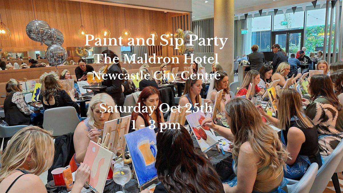 Paint Sip The Maldron Hotel City Centre Newcastle