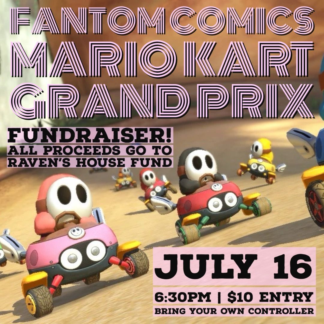Mario Kart Grand Prix fundraiser