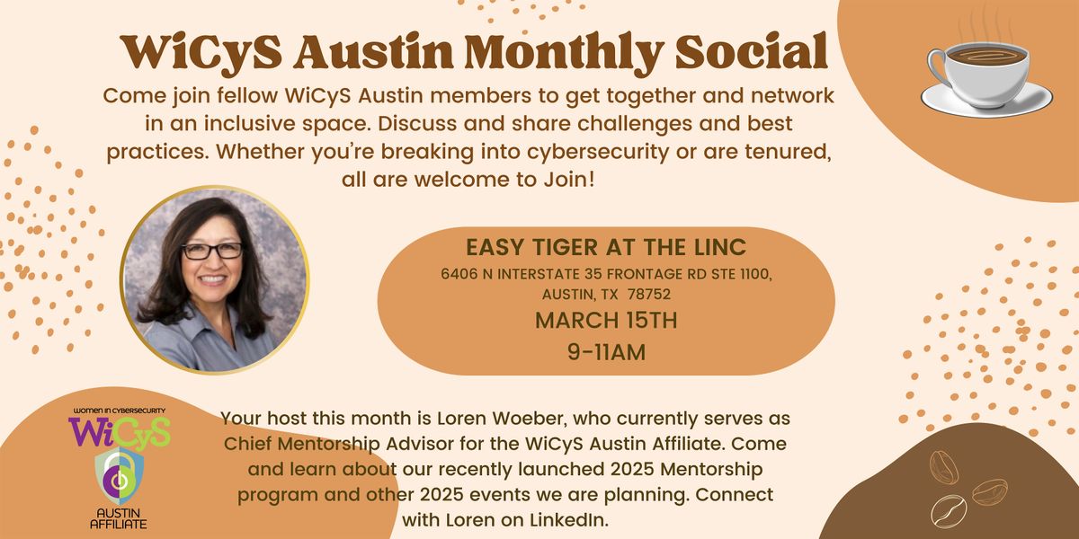 WiCyS Austin March Social