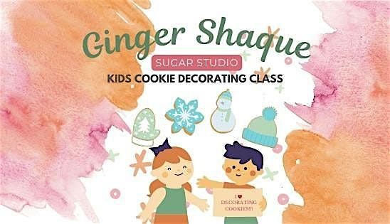 Kids Cookie Decorating Class with Ginger Shaque Sugar Studio