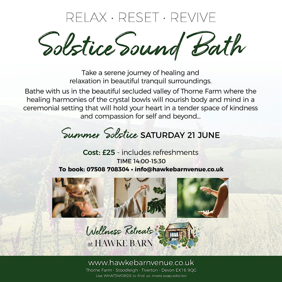 SOLSTICE SOUND BATH