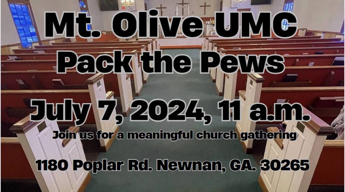 Pack the Pews