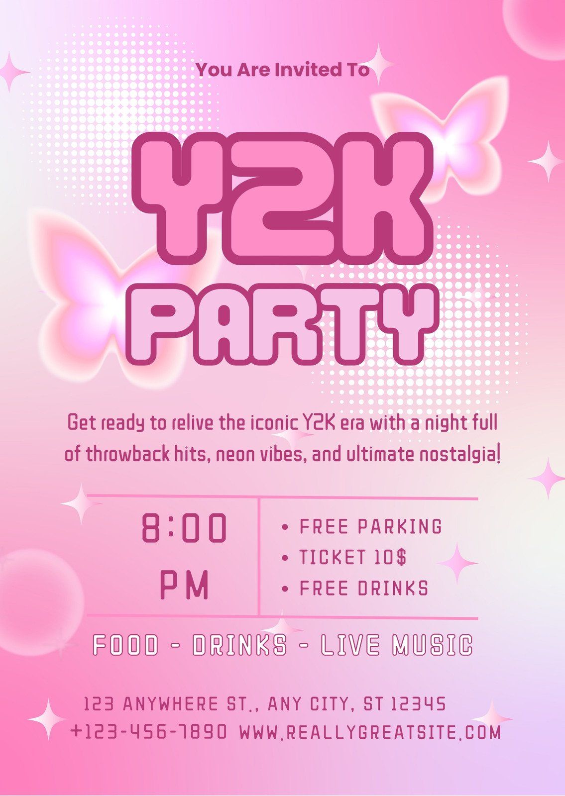 Party Iconic - Y2k at Brighton Music Hall