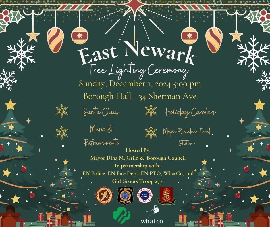 East Newark Tree Lighting Ceremony 