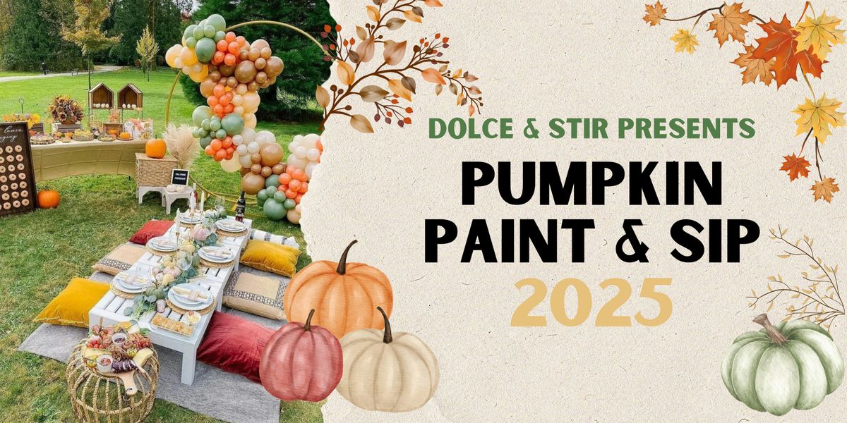 Pumpkin Paint & Sip