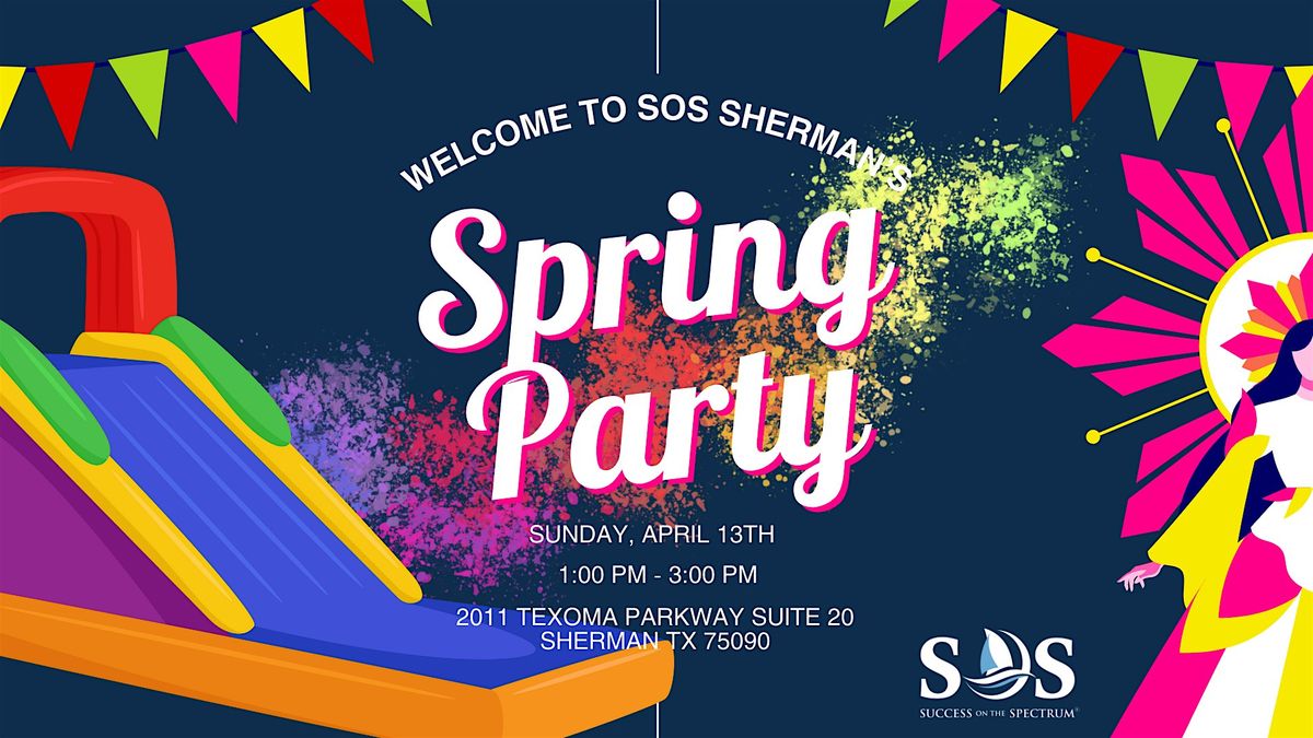 Sensory Friendly Spring Party