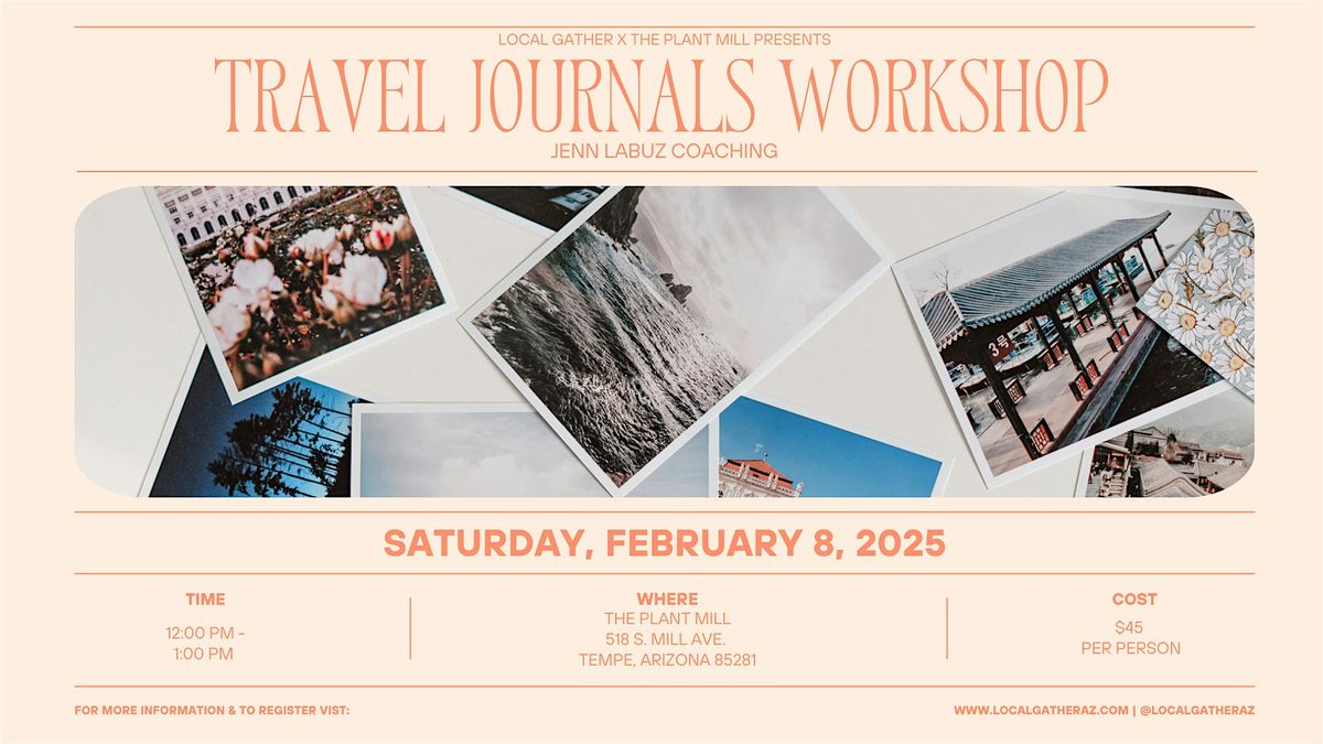 Travel Journals Workshop