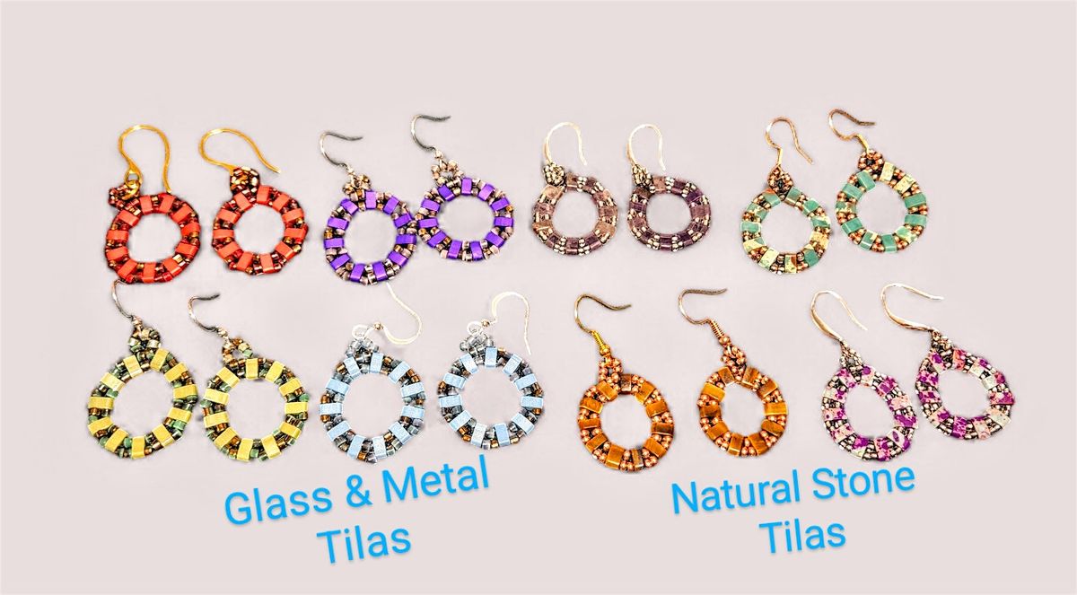 Tila Earring Jewelry Making Class