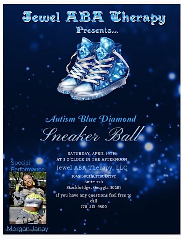 Autism Blue Diamond   Sneaker Ball