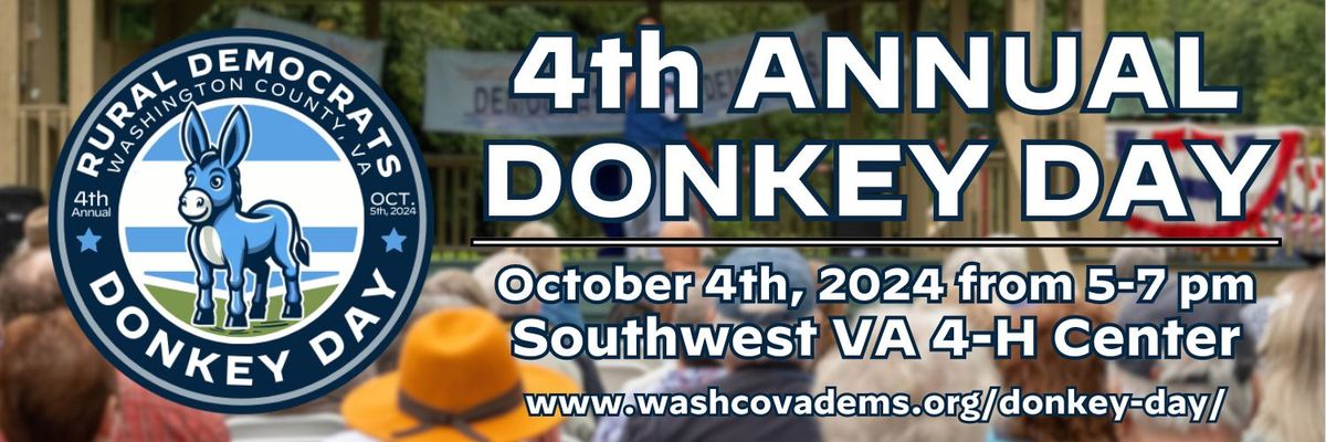 4th Annual Donkey Day 