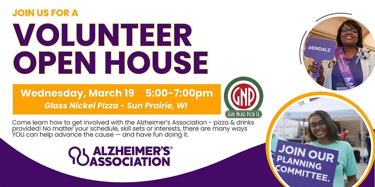 Alzheimer's Association Volunteer Open  House