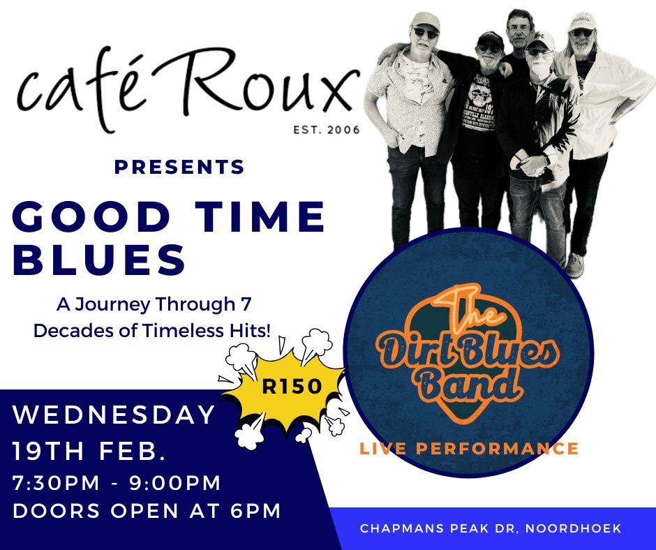 Cafe Roux - 'A journey through 7 decades of the Blues'