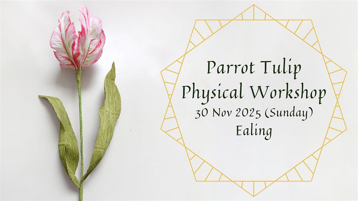 Crepe Paper Tulip Workshop