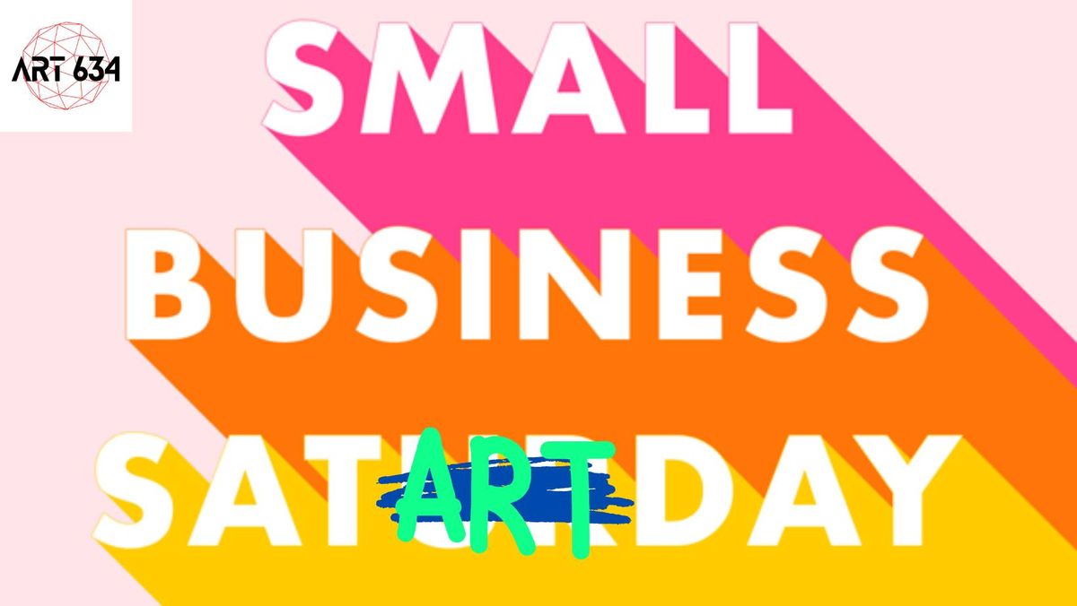 Shop Small Sip 'N' Shop Sat[art]day