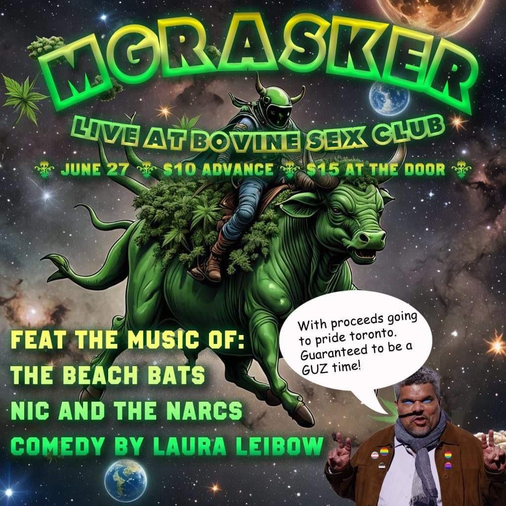 M'Grasker w\/ Nic & The Narcs and The Beach Bats (ft. comedy by Laura Leibow)