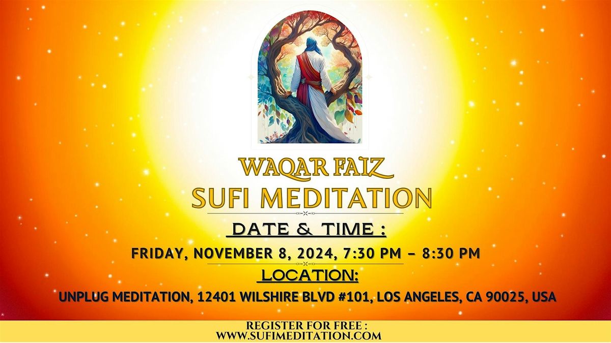 Waqar Faiz Sufi Meditation in Los Angeles, CA