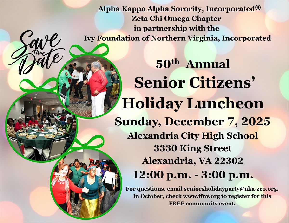 50th Annual Senior Citizens' Holiday Luncheon