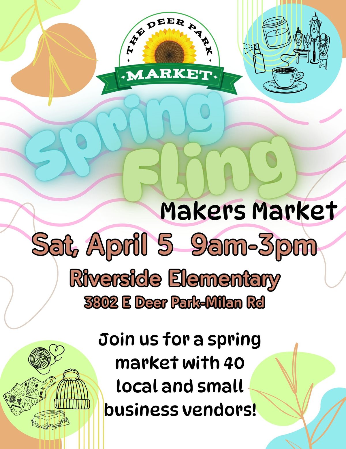 TDPM Spring Fling Makers Market @Riverside Elem