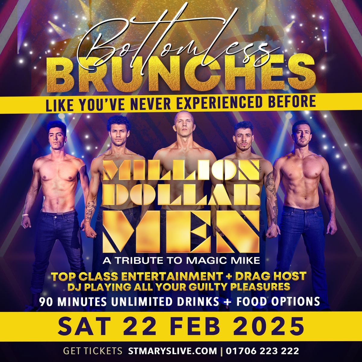 Bottomless Brunch with Million Dollar Men