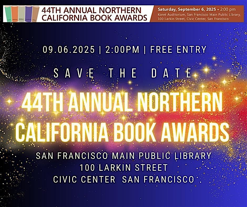 44th Annual Northern California Book Awards