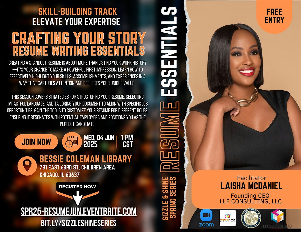 [SP25] Crafting Your Story | Resume Writing Essentials