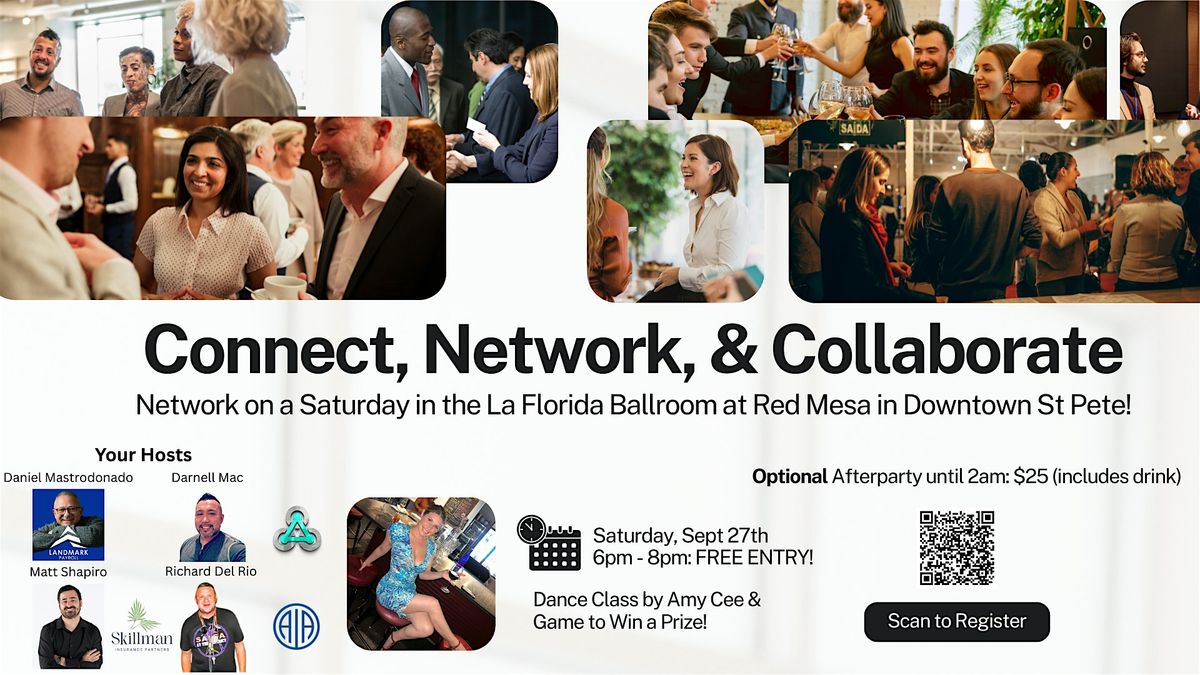 Connect, Network & Collaborate!