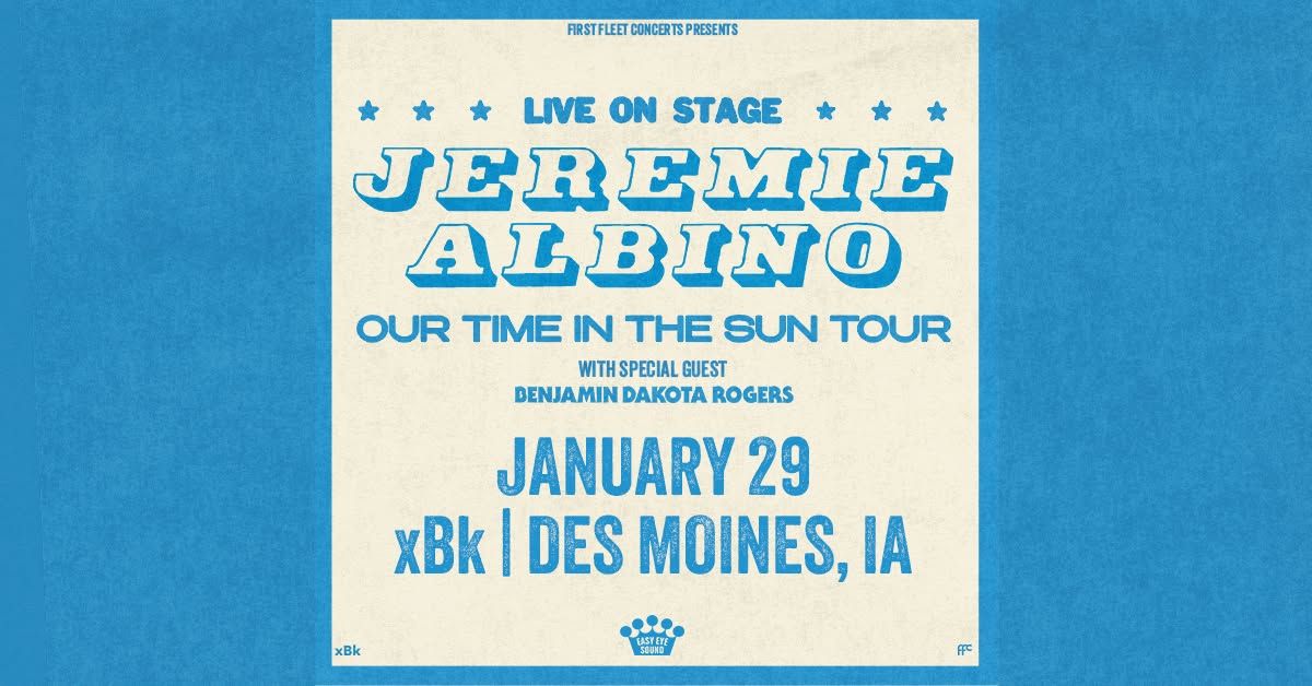 Jeremie Albino w\/ Benjamin Dakota Rogers