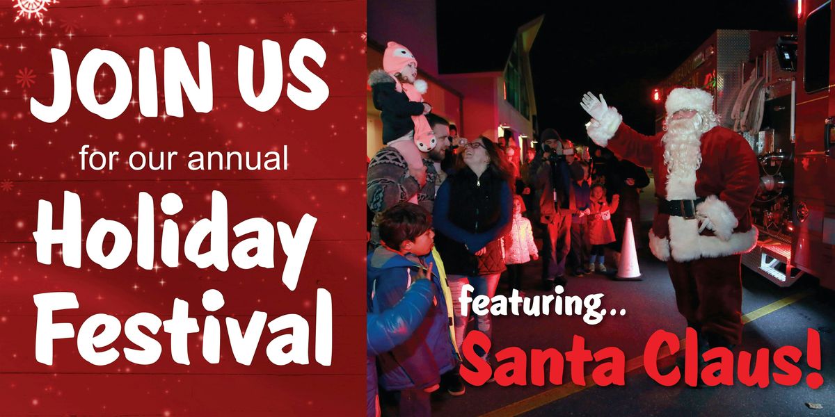 Arrival of Santa Claus on East Meadow Fire Department Truck