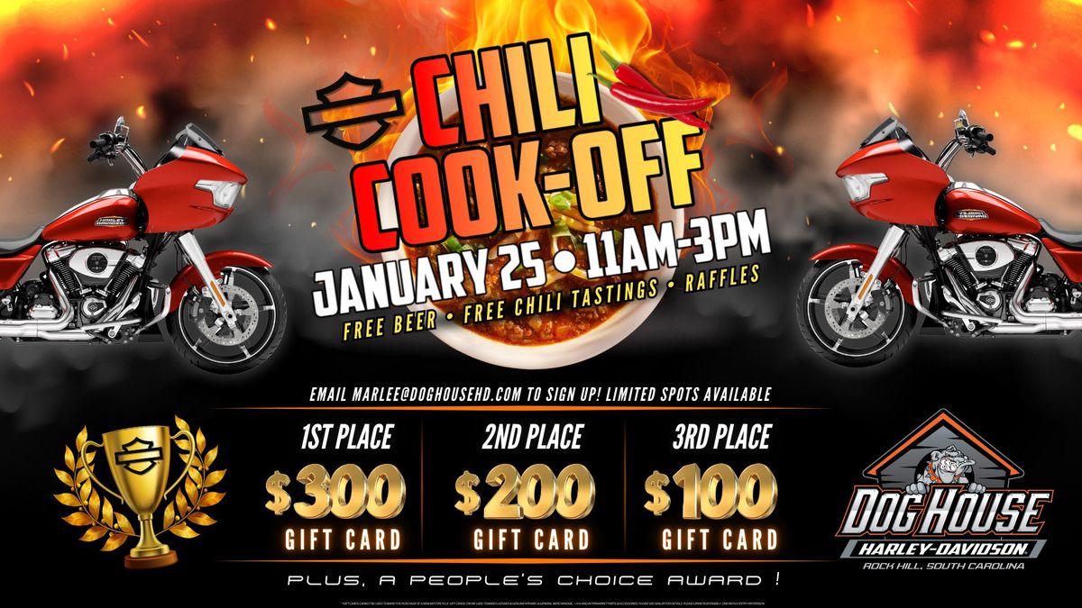 1st Annual Chili Cook-Off